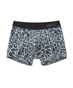 BODY WILD グンゼ BODYWILD メンズボクサーパンツ 前とじ  綿混素材 レオパード柄 年間 BWG176A GUNZE [M、Lサイズ] 紳士 インナー