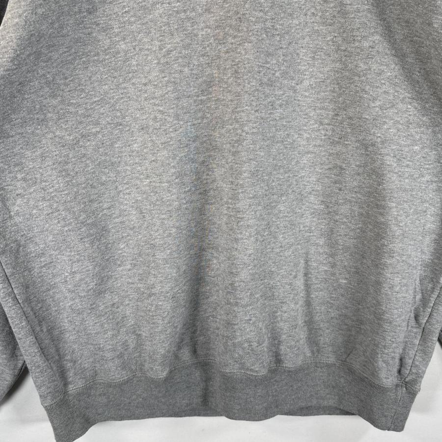 古着 ノーティカ NAUTICA スウェット トレーナー 大きいサイズ ワンポイントロゴ刺繍 Vガゼット プルオーバー XXL グレー メンズ - 画像 (2)