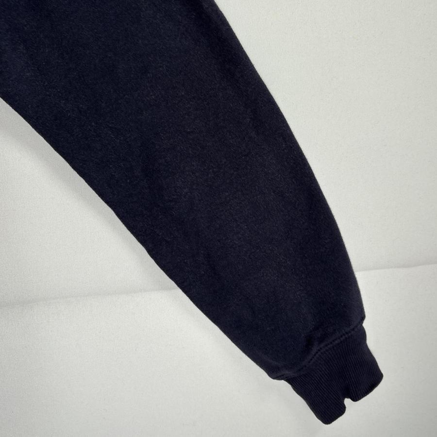 THE NORTH FACE 古着 ザ・ノースフェイス パーカー ビッグロゴプリント アウトドア プルオーバー フーディ S ネイビー メンズ - 画像 (6)