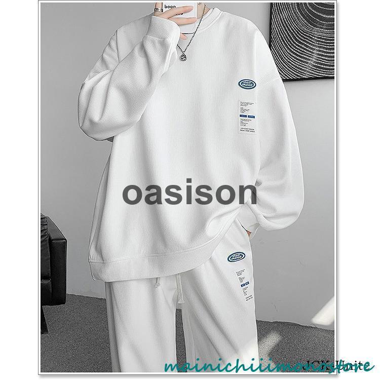 セットアップ メンズ スウェット 上下 ブランド カジュアル 春 秋 冬 大きいサイズも多数 - 画像 (6)