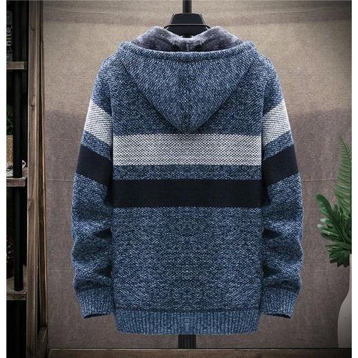 ジップ パーカー メンズ おしゃれ 秋 冬 裏起毛 前開き ブランド トップス 大きい サイズ 人気 春秋 長袖 スウェットパーカー - 画像 (9)