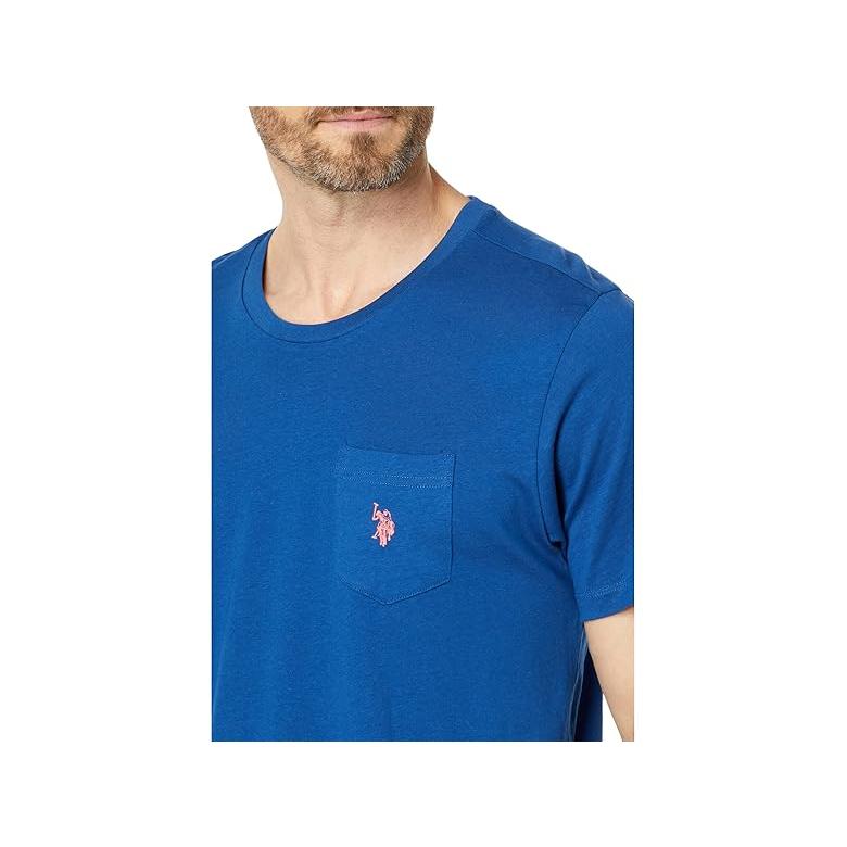 U.S. POLO ASSN. ユーエスポロ アッスン Solid Crew Neck Pocket Tシャツ メンズ トップス Evening Sa - 画像 (2)