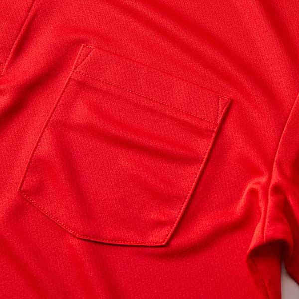 United Athle ポロシャツ 半袖 胸ポケット ドライ 速乾 UVカット メンズ レディース 無地 大きい 大きいサイズ 仕事 ビジネス イベント スタッフ 介護 作業 制服 ユニフォーム - 画像 (4)