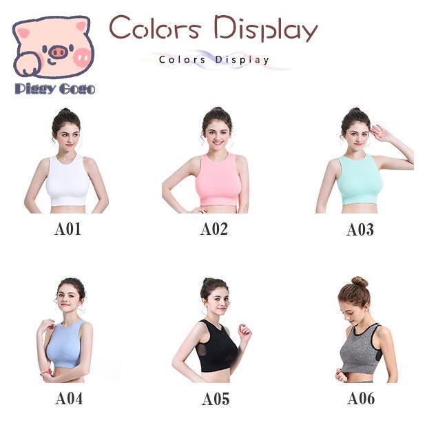 ブラトップ スポーツインナー ブラ ハーフトップ チューブトップ 吸水速乾 カップ付き ノンワイヤー インナー 美胸 盛れる