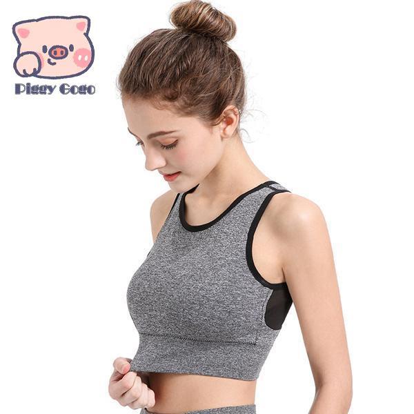 ブラトップ スポーツインナー ブラ ハーフトップ チューブトップ 吸水速乾 カップ付き ノンワイヤー インナー 美胸 盛れる - 画像 (8)