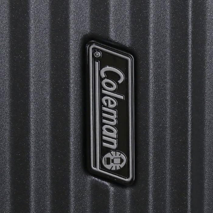 Coleman キャリーバッグ 大容量 コールマン スーツケース Mサイズ 3〜5泊 拡張 60L 69L 旅行 ハードケース キャリーケース 黒 修学旅行 - 画像 (3)