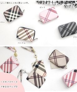MERCOLEDi カードケース 大容量 薄型 レディース じゃばら スリム ケース チェック柄 コインケース 財布 小銭入れ スキミング防止 キーケース ポイントカード 定期入れ