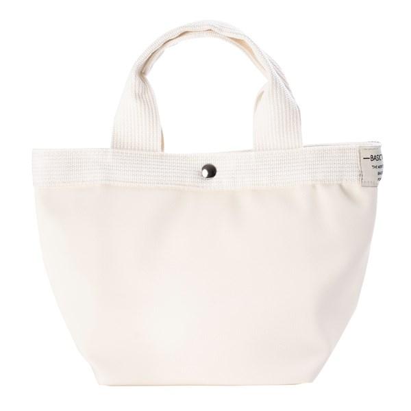 トートバッグ レディース 小さめ 自立 おしゃれ 軽量 シンプル 舟形 ランチバッグ 帆布 マチ広 通勤 通学 - 画像 (2)