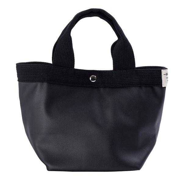 トートバッグ レディース 小さめ 自立 おしゃれ 軽量 シンプル 舟形 ランチバッグ 帆布 マチ広 通勤 通学 - 画像 (3)