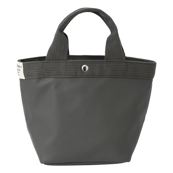 トートバッグ レディース 小さめ 自立 おしゃれ 軽量 シンプル 舟形 ランチバッグ 帆布 マチ広 通勤 通学 - 画像 (7)