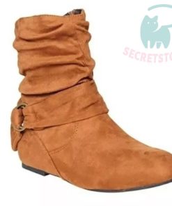 ショートブーツ ブーティー レディース ローヒール 太ヒール 春秋 シューズ きれいめ 履きやすい 美脚 歩きやすい 疲れない ファスナー ハイカット