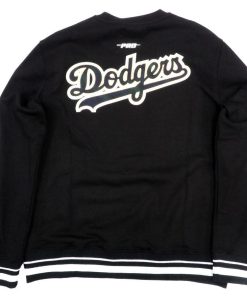 MLB ドジャース パーカー PRO PREP RIB FLC CREWNECK Pro Standard ブラック