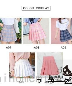 赤字覚悟プリーツスカートスクール制服スカートミニスカート無地女子高校生セーラー服ショート丈JK女子高生ミニ丈