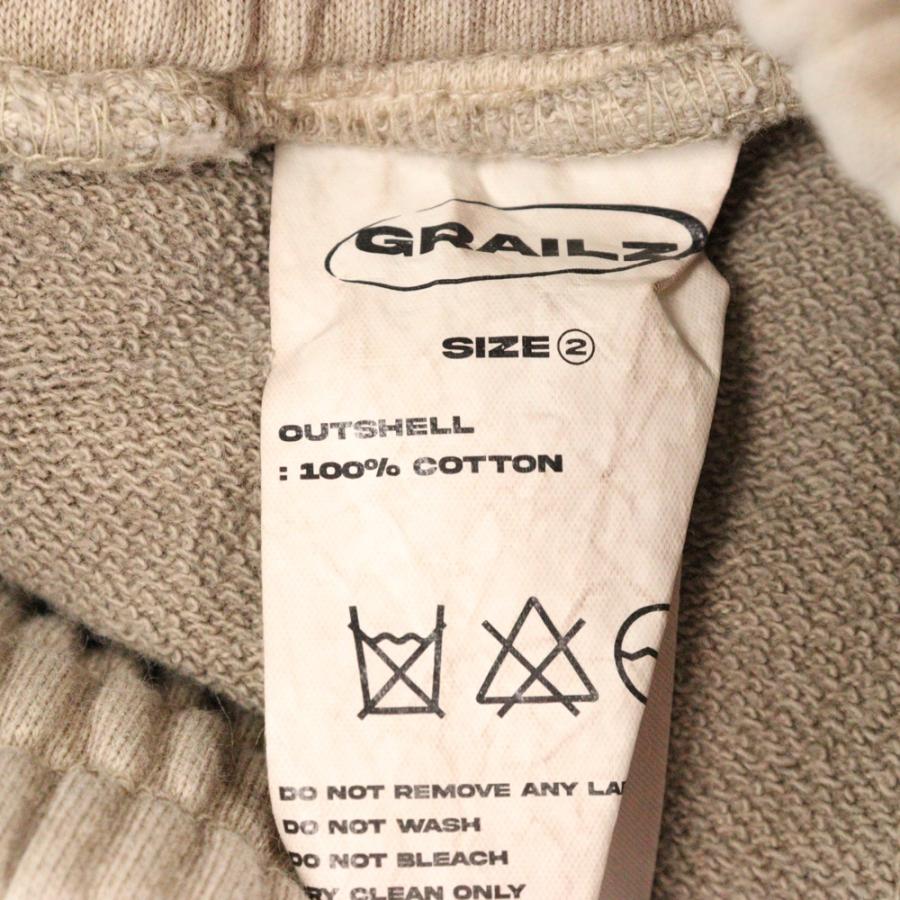GRAILZ グレイルズ 23SS STREAMLINE SWEAT PANTS ラインスウェットイージーパンツ GR23SSMP06 ベージュ - 画像 (7)