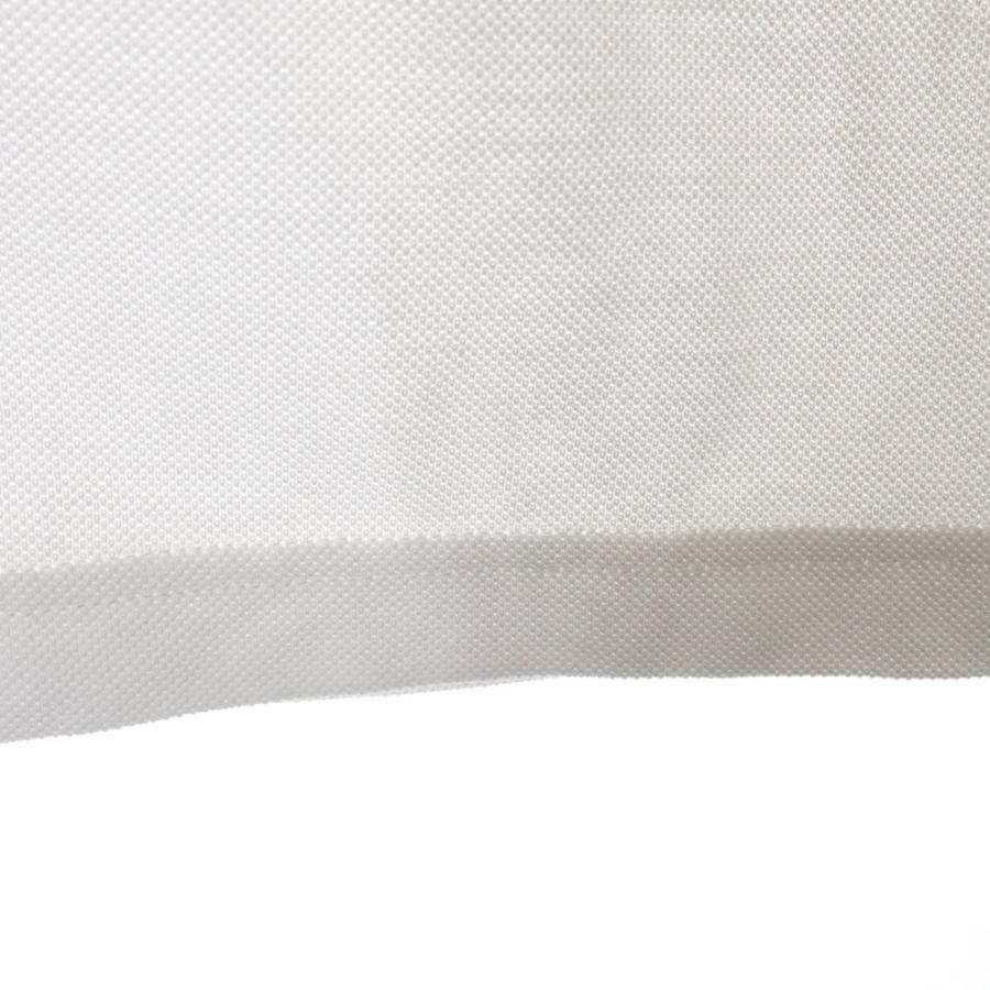 BALENCIAGA バレンシアガ 24SS BBロゴ刺繍オーバーサイズ半袖ポロシャツ 791001 TQVM7 ホワイト - 画像 (4)