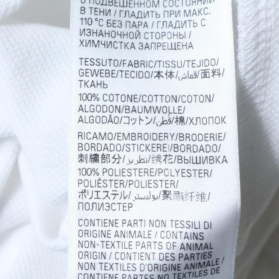 BALENCIAGA バレンシアガ 24SS BBロゴ刺繍オーバーサイズ半袖ポロシャツ 791001 TQVM7 ホワイト - 画像 (6)