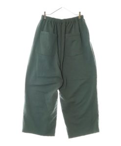 ANCELLM アンセルム 24SS WISM別注 TUCK SWEAT PANTS ウィズム タックスウェットパンツ グリーン ANC-PT43-EX