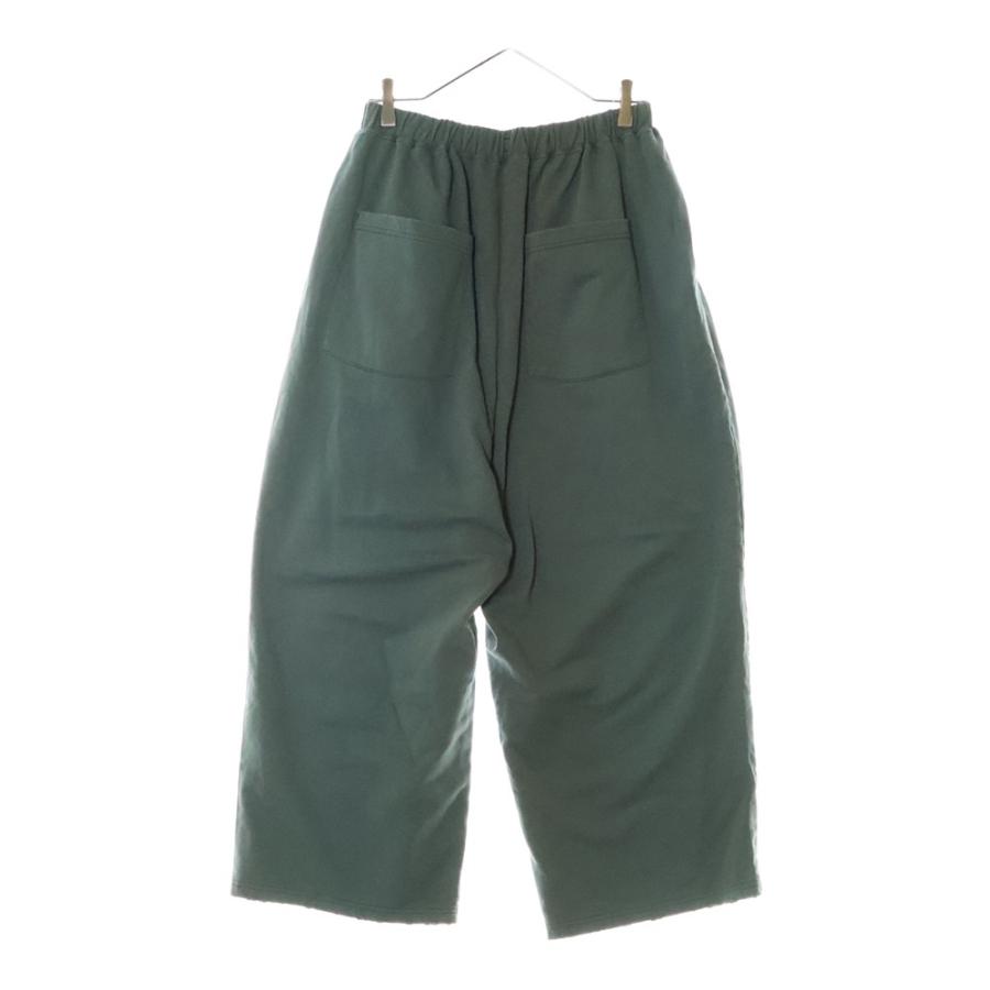 ANCELLM アンセルム 24SS WISM別注 TUCK SWEAT PANTS ウィズム タックスウェットパンツ グリーン ANC-PT43-EX