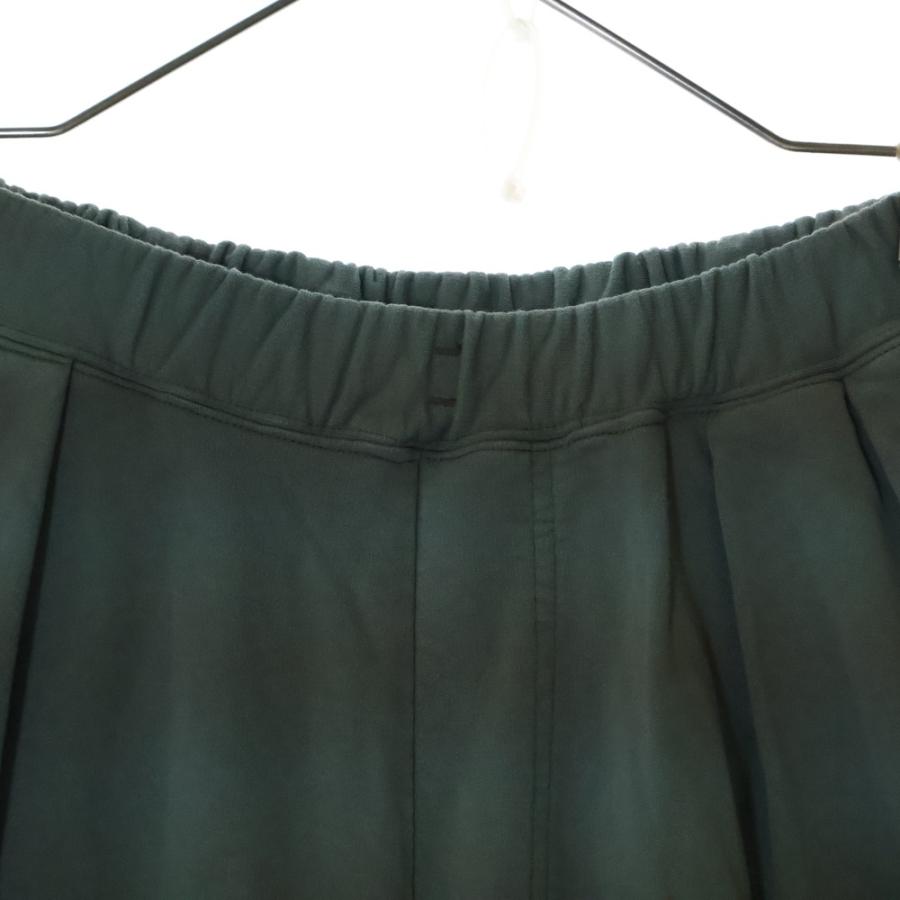 ANCELLM アンセルム 24SS WISM別注 TUCK SWEAT PANTS ウィズム タックスウェットパンツ グリーン ANC-PT43-EX - 画像 (2)