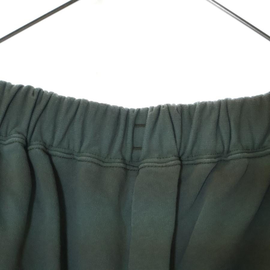 ANCELLM アンセルム 24SS WISM別注 TUCK SWEAT PANTS ウィズム タックスウェットパンツ グリーン ANC-PT43-EX - 画像 (3)