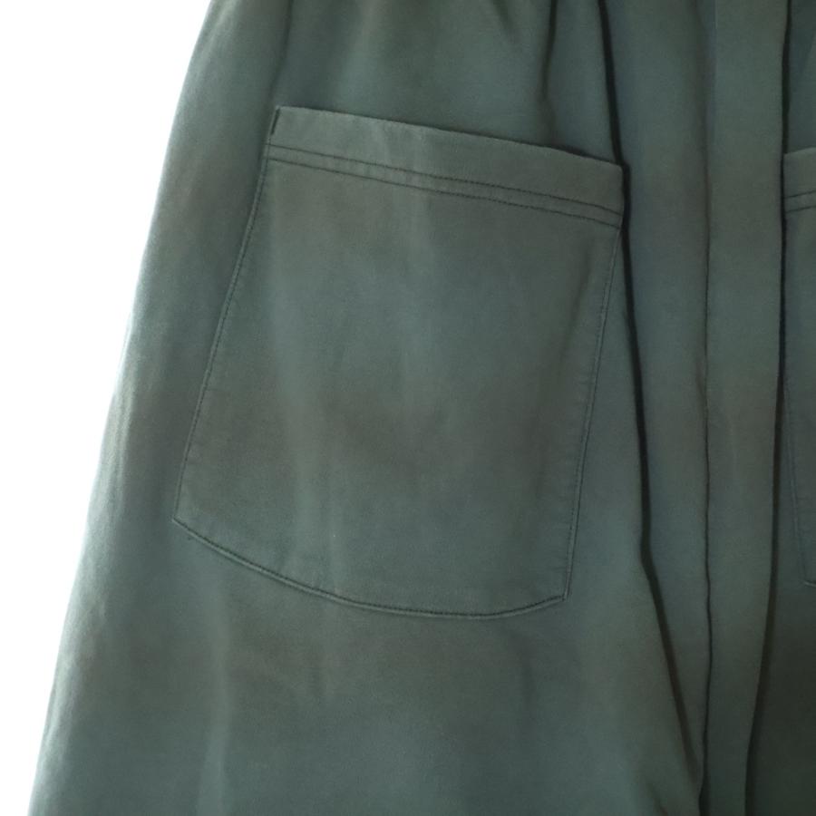 ANCELLM アンセルム 24SS WISM別注 TUCK SWEAT PANTS ウィズム タックスウェットパンツ グリーン ANC-PT43-EX - 画像 (5)