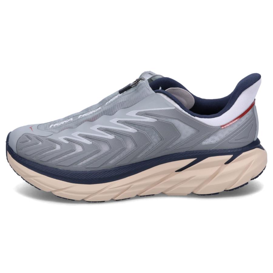 HOKA ONEONE ホカオネオネ ONE スニーカー プロジェクト クリフトン メンズ 厚底 PROJECT CLIFTON グレー 1127924 - 画像 (2)