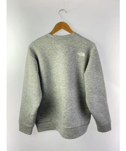 THE NORTH FACE◆TECH AIR SWEAT CREW_テックエアースウェットクルー/L/ポリエステル/GRY