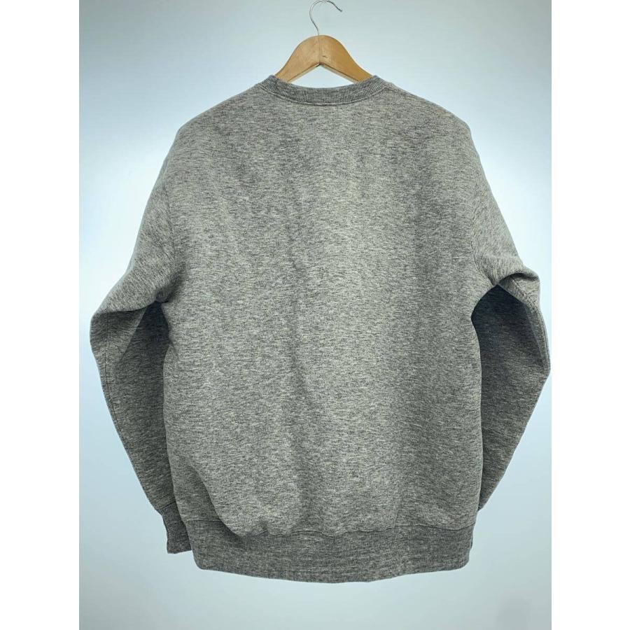 THE NORTH FACE◆SMALL LOGO HEATHER SWEAT CREW_スモールロゴヘザースウェットクルー/M/コットン/GRY