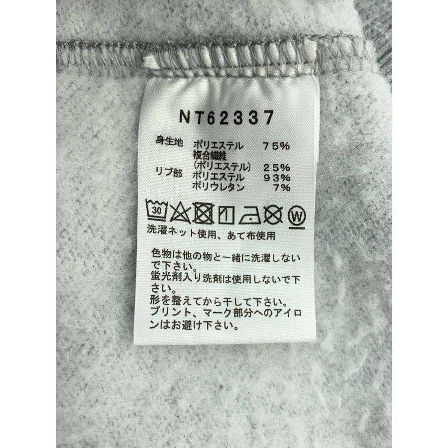 THE NORTH FACE◆SMALL LOGO HEATHER SWEAT CREW_スモールロゴヘザースウェットクルー/M/コットン/GRY - 画像 (4)