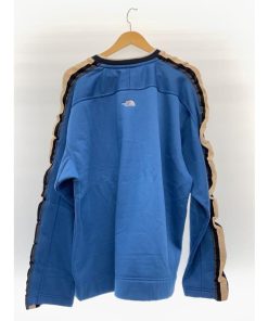 THE NORTH FACE◆スウェット/L/コットン/BLU/無地