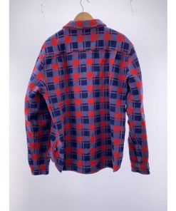 STUSSY◆ネルシャツ/XL/コットン/NVY/チェック