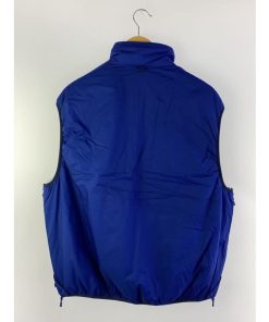 DAIWA PIER39◆22AW/TECH REVERSIBLE PULLOVER PUFF VEST/M/ナイロン/BLU/BJ-21022W