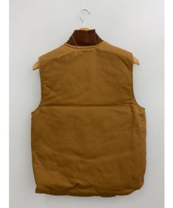 Carhartt◆DUCK VEST ARCTIC QUILT LINED/S/コットン/V01