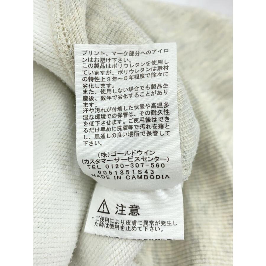 THE NORTH FACE◆ロゴクルースウェット/L/ポリエステル/CRM/無地// - 画像 (4)