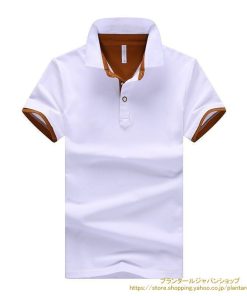 ゴルフウェア ポロシャツ メンズ 半袖Tシャツ 切り替え プレゼント 紳士服 吸汗速乾 柔らかい カジュアル ゴルフシャツ 部屋着
