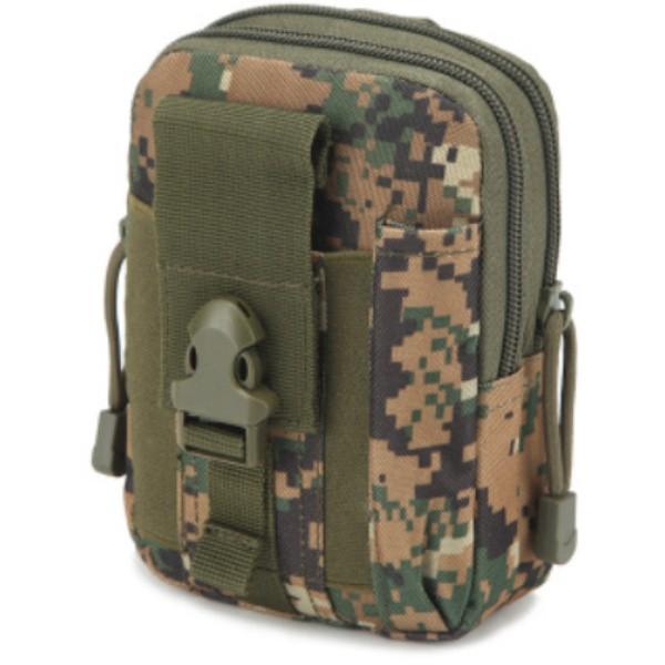 ベルトポーチ メンズ スマホ レディース ウエストポーチ スマホポーチ 大容量 仕事 スマホケース ヒップバッグ 迷彩 おしゃれ アウトドア ミリタリー - 画像 (6)