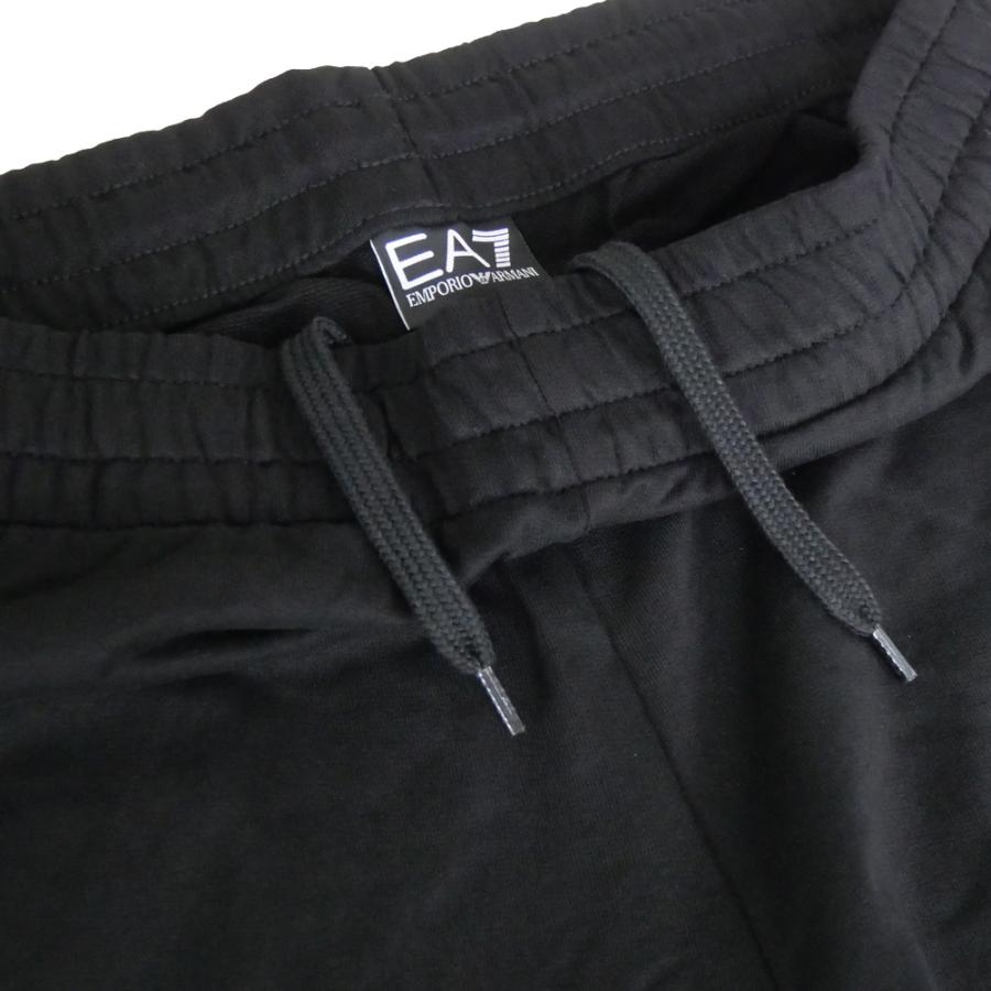 EMPORIO ARMANI エンポリオアルマーニ EA7 メンズセットアップスウェット 8NPV64 PJVRZ ブラック 2025秋冬新作 - 画像 (9)