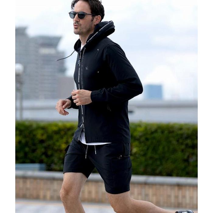 1PIU1UGUALE3 RELAX ウノピゥウノウグァーレトレ リラックス ストレッチセットアップ メンズ 上下セット トレーニングウェア ジャージ ランニング スポーツ - 画像 (3)