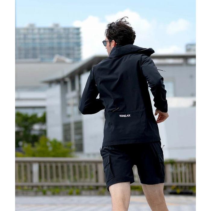 1PIU1UGUALE3 RELAX ウノピゥウノウグァーレトレ リラックス ストレッチセットアップ メンズ 上下セット トレーニングウェア ジャージ ランニング スポーツ - 画像 (4)