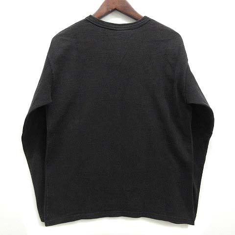 STUSSY ステューシー Give The Drummer Some Tシャツ ロンT 長袖 黒 ブラック S USA製 メンズ