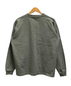 ユーエスポロアッスン U.S.POLO ASSN. Tシャツ 長袖 クルーネック ロゴ刺繍 コットン PL13204DQ M カーキ 紺 ネイビー メンズ