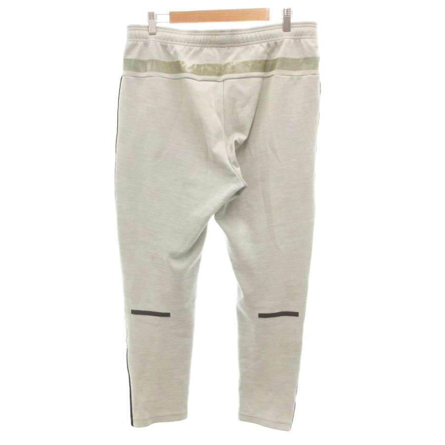 adidas アディダス セットアップ トラックジャケット パンツ イージー ジャージ ロゴ ジップアップ 3ストライプ L グレー - 画像 (4)