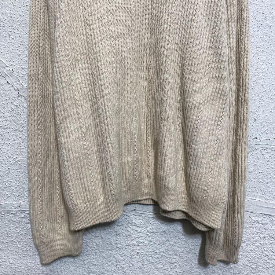 CHAPS コットンニット セーター XXL ホワイト ビッグサイズ チャップス Vネック 古着卸 アメリカ仕入 a611-7879 - 画像 (3)