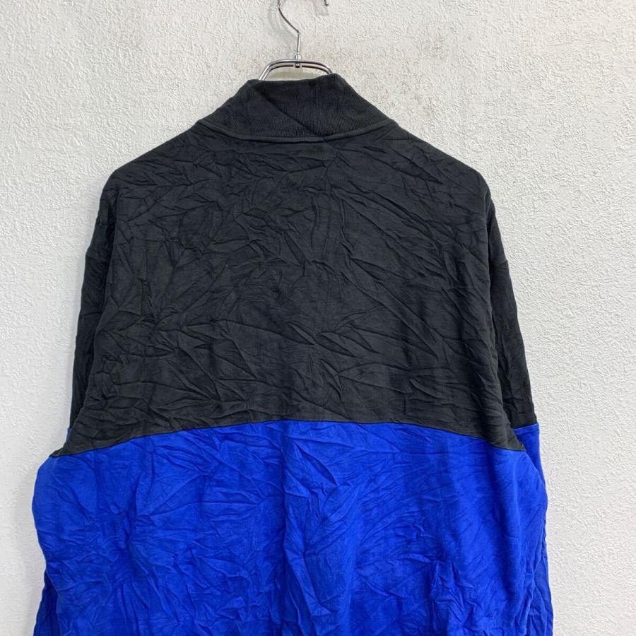 POLO RALPH LAUREN ジップアップ ロゴ スウェット XLサイズ ポロラルフローレン ブラック ブルー 古着卸 アメリカ仕入 t2411-4328 - 画像 (4)