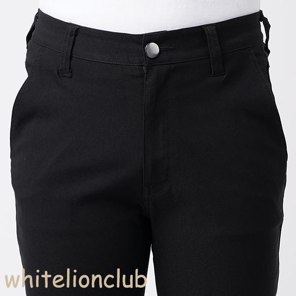 BODY WILD グンゼ ボディワイルド ストレートパンツ 前あき S/M/L/LL | ファスナー付 ポケット付 ベルトループ メンズ レーヨン ボトムス ズボン BDV111 GUNZE BODYWILD - 画像 (4)