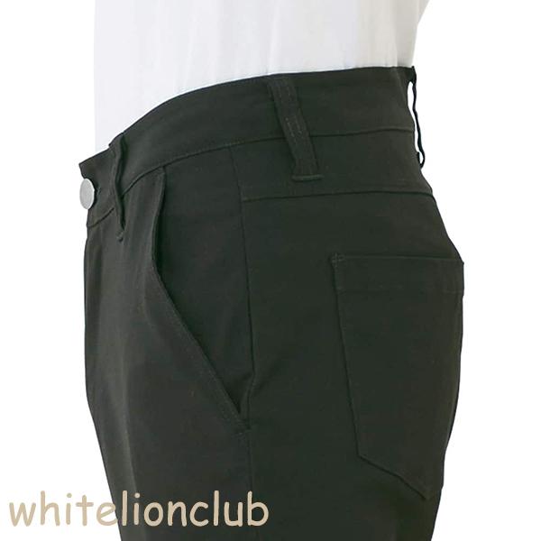 BODY WILD グンゼ ボディワイルド ストレートパンツ 前あき S/M/L/LL | ファスナー付 ポケット付 ベルトループ メンズ レーヨン ボトムス ズボン BDV111 GUNZE BODYWILD - 画像 (5)