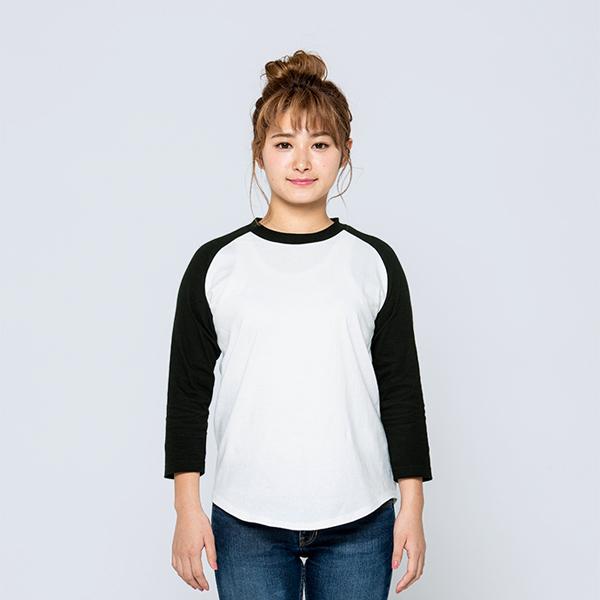 Printstar tシャツ 七分袖 ラグラン 綿100% 厚手 大きい 大きいサイズ メンズ レディース 部屋着 ルームウエア スポーツ イベント スタッフ 介護 作業 ユニフォーム - 画像 (9)