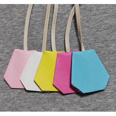 ふるさと納税 豊能町 キーカバー大 牛革プリズム型押し/スカイブルー