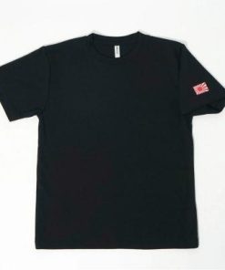 ふるさと納税 呉市 Tシャツ【左腕 軍艦旗】自衛隊グッズ 旭日旗　ブラック　Sサイズ ku091-080-s-r
