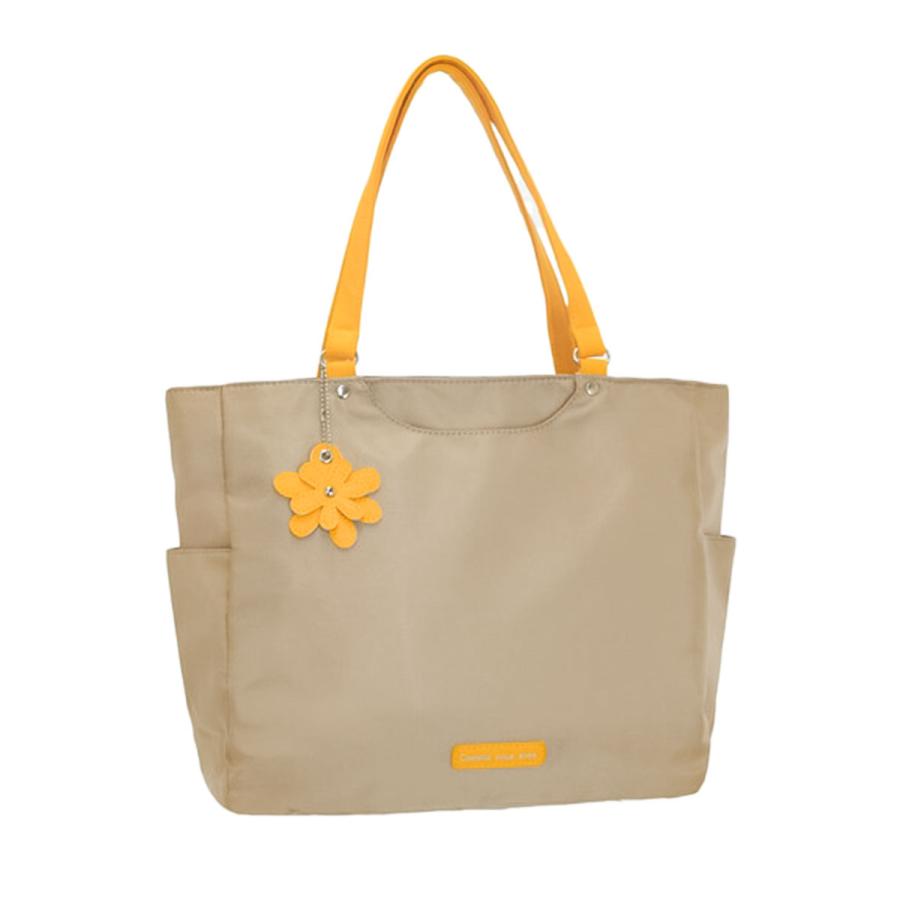 トートバッグ レディース 大きめ a4 ファスナー付き 大容量 肩掛け キャリーオン 仕事 旅行 1泊 お泊まり 黒 ブラック モカ ピンク ネイビー - 画像 (3)